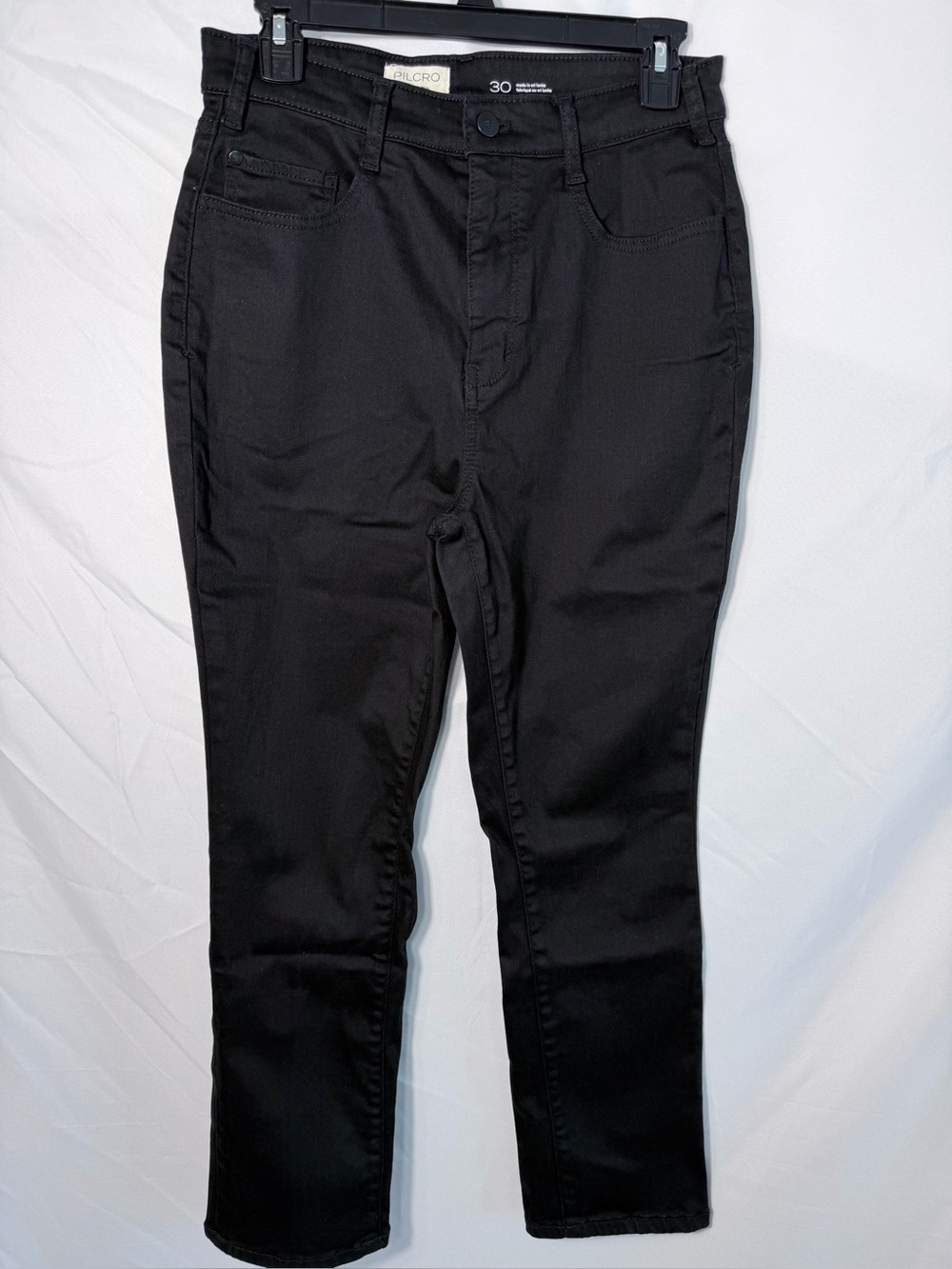 Pilcro and the Letterpress Anthropologie black high-rise pants